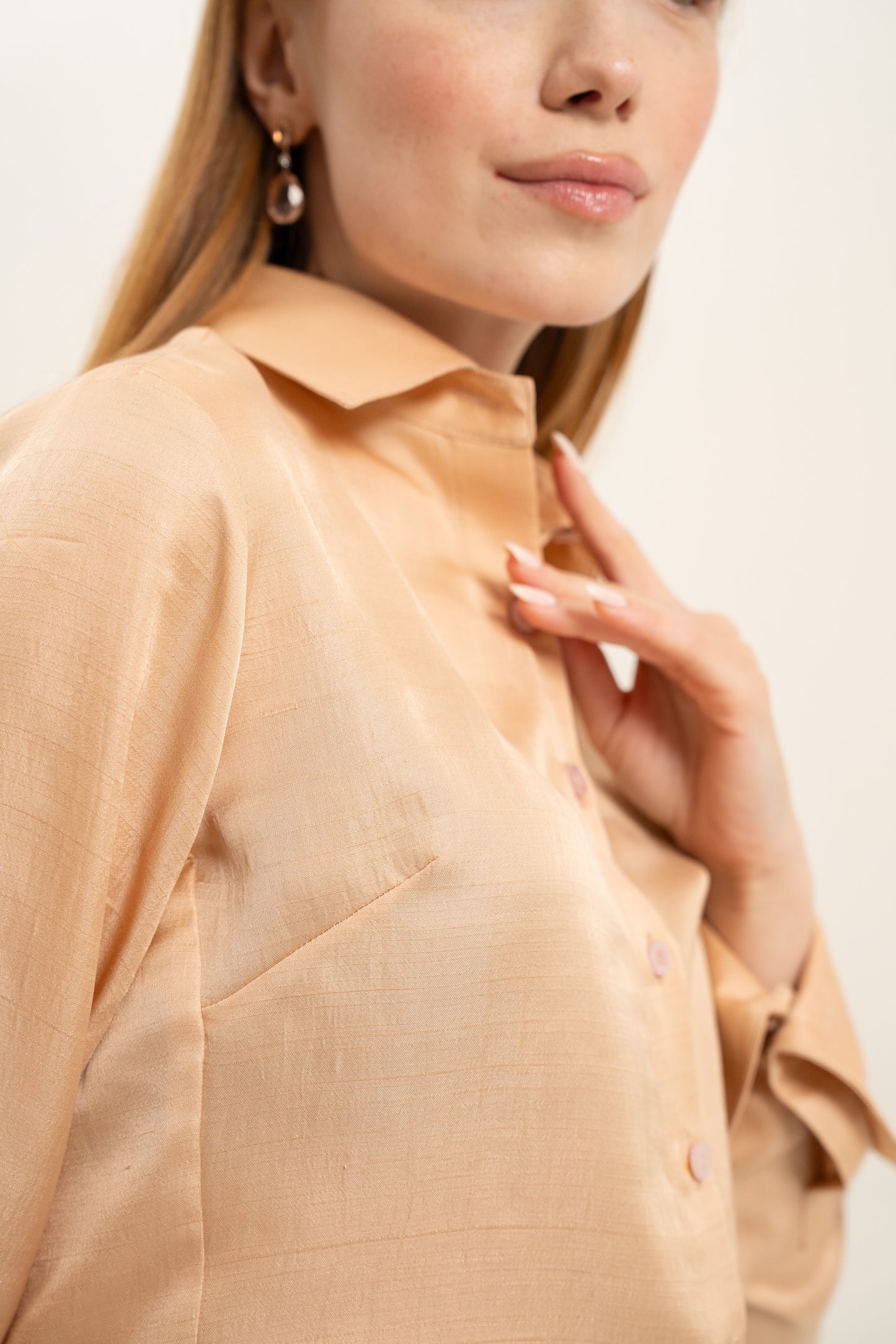 Classic Fit Silk Shirt